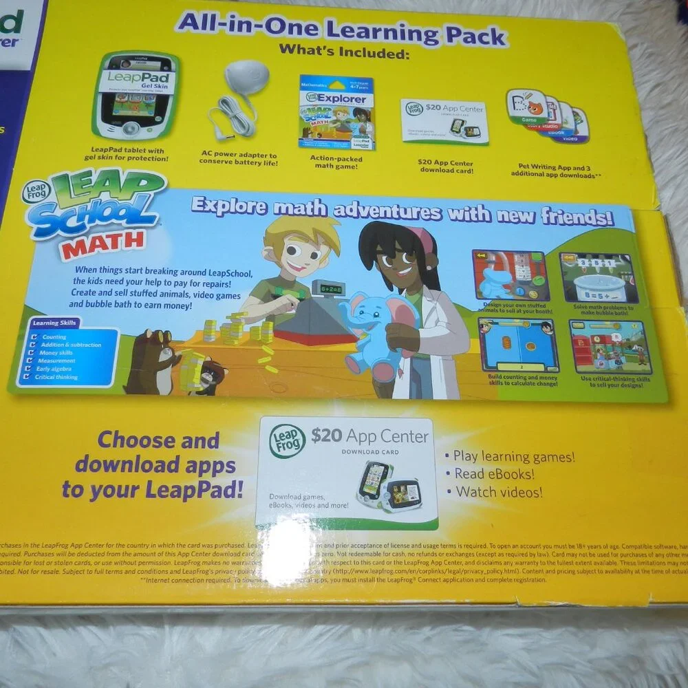 Leapfrog Leappad Explorer All In One Learning Pack Sealed 🆕SHIPS FAST😮💨⚡🚚 - Picture 12 of 16